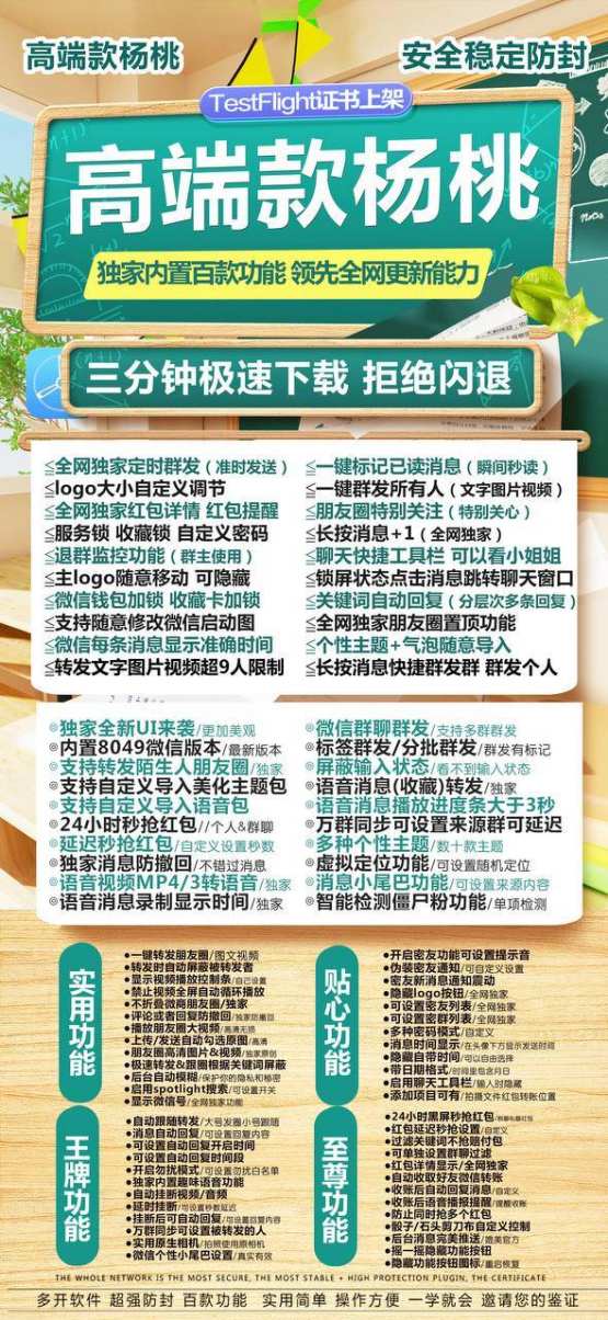 苹果杨桃TF兑换码-激活码-授权码-使用教程-多开V